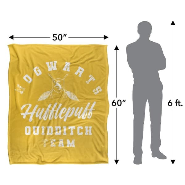 Harry Potter Quidditch Hufflepuff Soft Touch -viltti