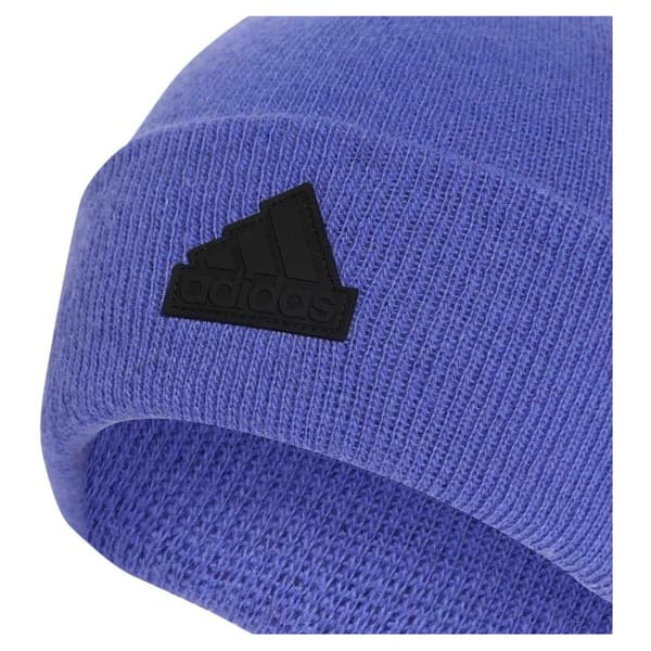 Adidas Mens Tec Bea Rubberised Logo Cold.Rdy Beanie