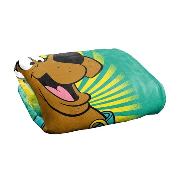 Scooby Doo Silky Burst Supersoft Blanket