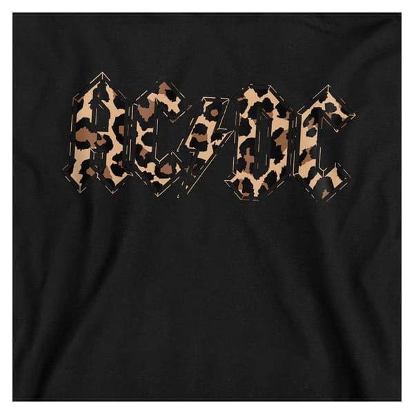 AC/DC Childrens/Kids Leopard Print Pull Over Hoodie