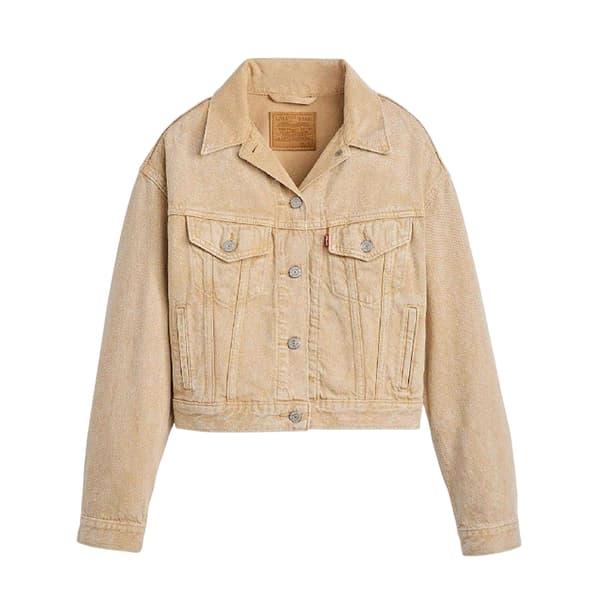 Levis Dam 90-tals Stonewashed Jeansjacka
