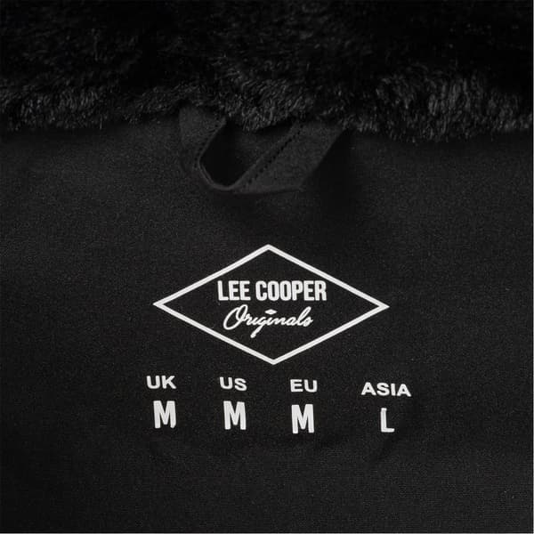 Lee Cooper Mens Hooded Puffer Jacket
