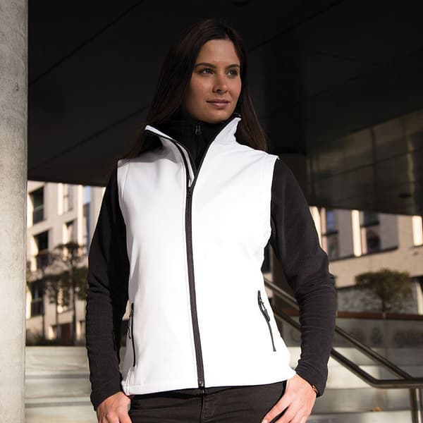Result Core Dam/Kvinnor Tryckbar Softshell Bodywarmer