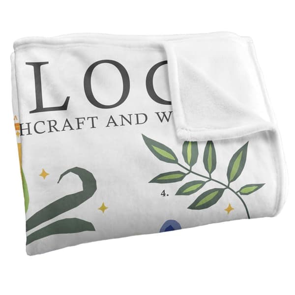 Harry Potter Herbology Soft Touch Blanket