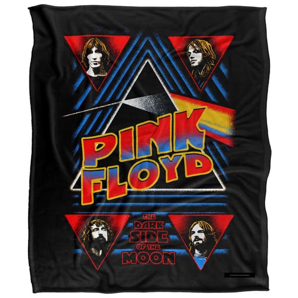 Pink Floyd Dark Side Silky Supersoft Blanket