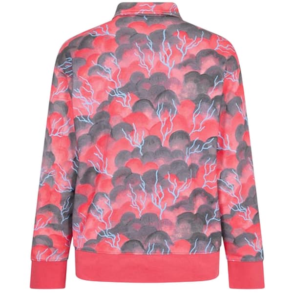 Levis Herr Lacoste Collared Sweatshirt med heltäckande tryck