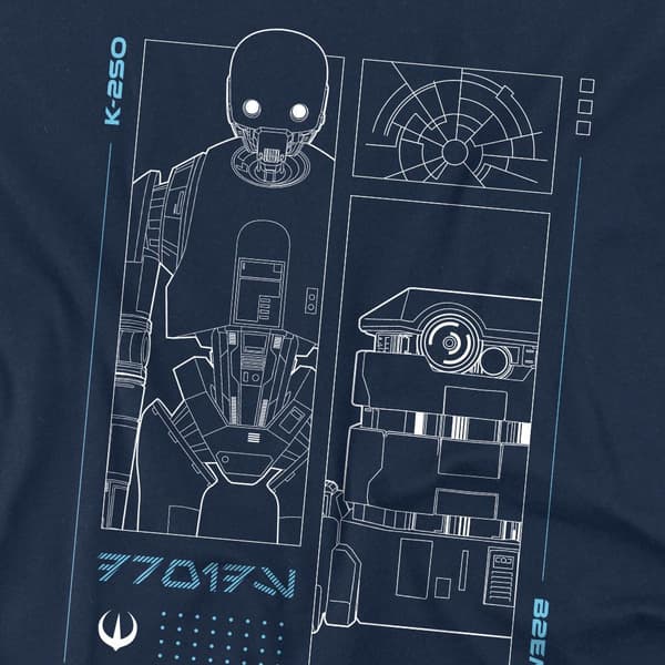 Star Wars: Andor Miesten Droidit T-paita