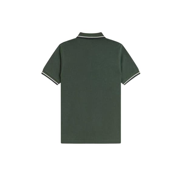 Fred Perry Pikétröja med dubbla ränder för män
