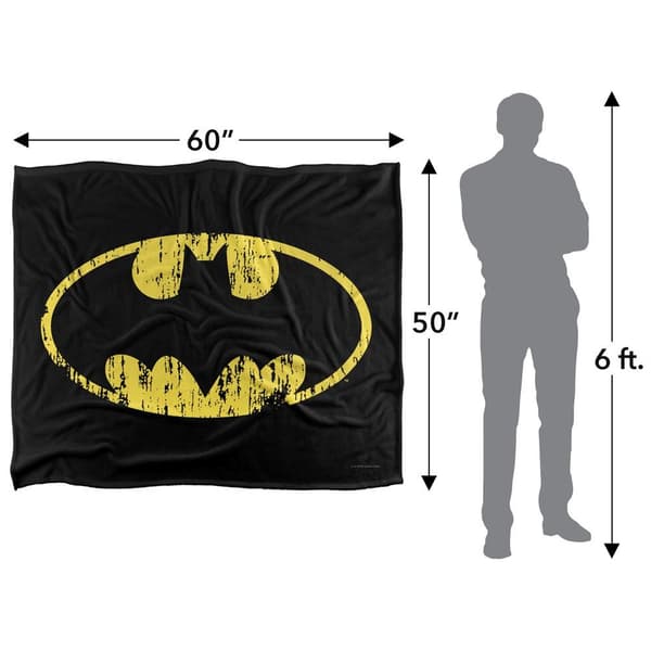Batman Distressed Logo Filt