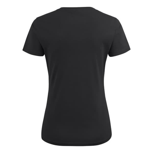 Printer Dam T-shirt med V-ringning
