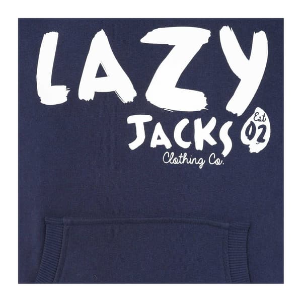 Lazy Jacks Logo hættetrøje til drenge
