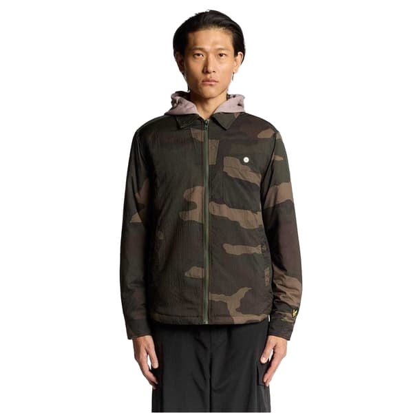Lyle & Scott Mens Camo Overshirt