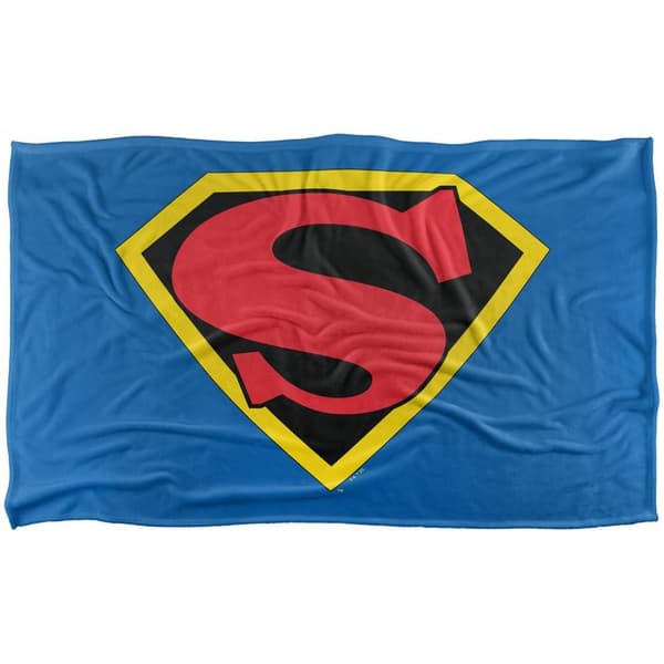 Superman 1941 Shield Blanket