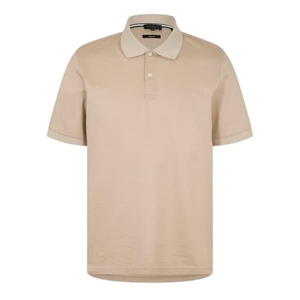 Ted Baker Herr Auguso Texturerad Jacquard Pikétröja