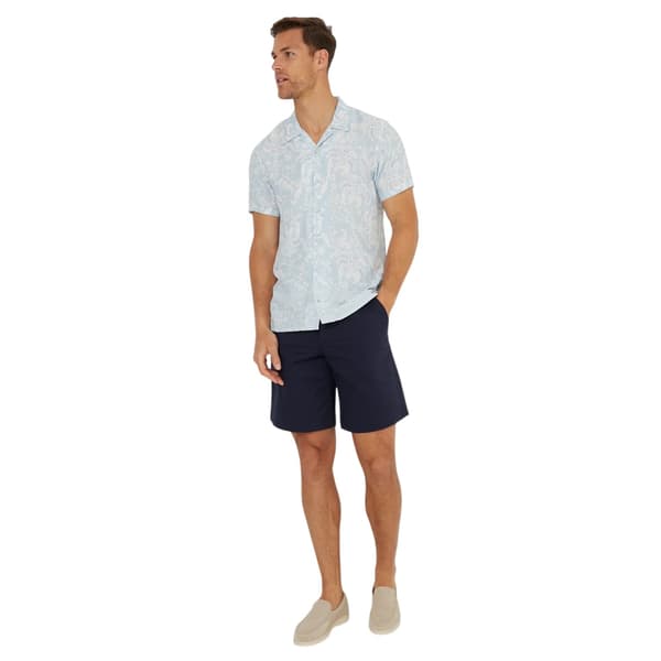 Threadbare Mens Floral Regular Short-Sleeved Shirt