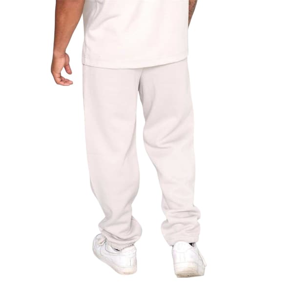 Blank Essentials Joggingbyxor med välvt logotryck för män