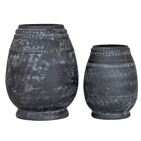 Hill Interiors Etched Collection Hög Vas