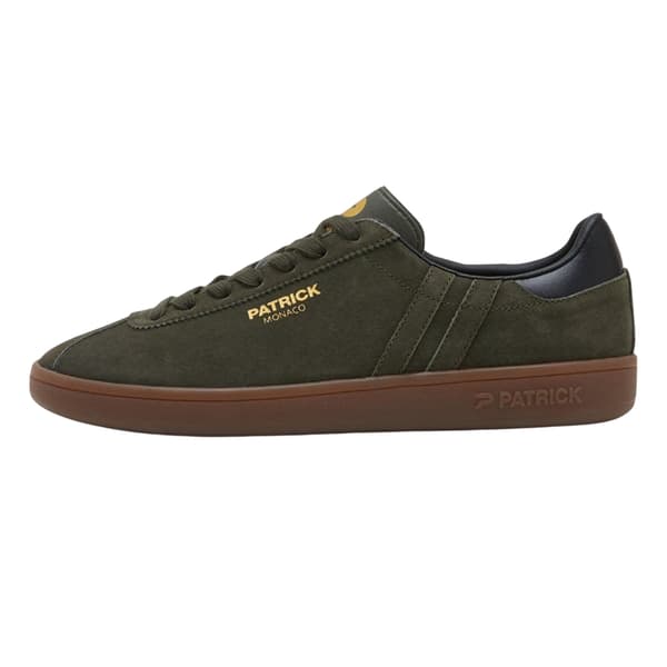 Patrick Mens Monaco Suede Cupsole Trainers