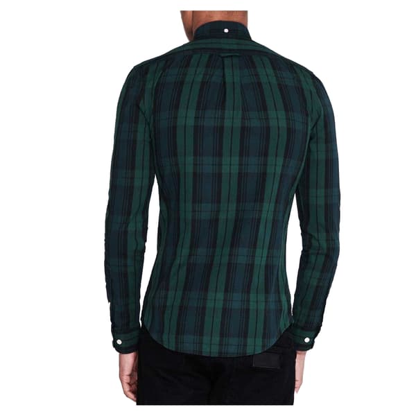 Farah Mens Checked Cotton Button-Down Shirt