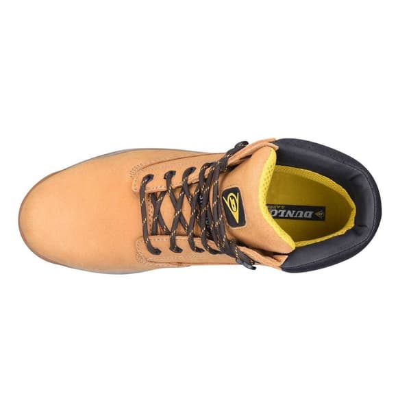 Dunlop Säkerhetskängor för män i nubuck med stålhätta