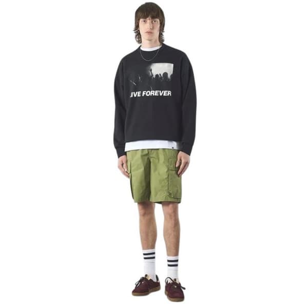 Pretty Green Mens Live Forever Regular Sweatshirt