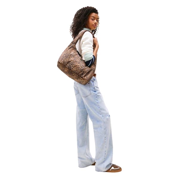 Tommy Jeans Leopard Print Hobo Bag