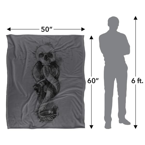 Harry Potter Dark Mark Ink Blanket