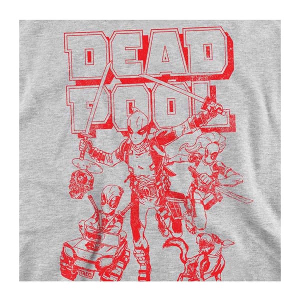 Deadpool Unisex Vuxen Corps Red Attack Tröja
