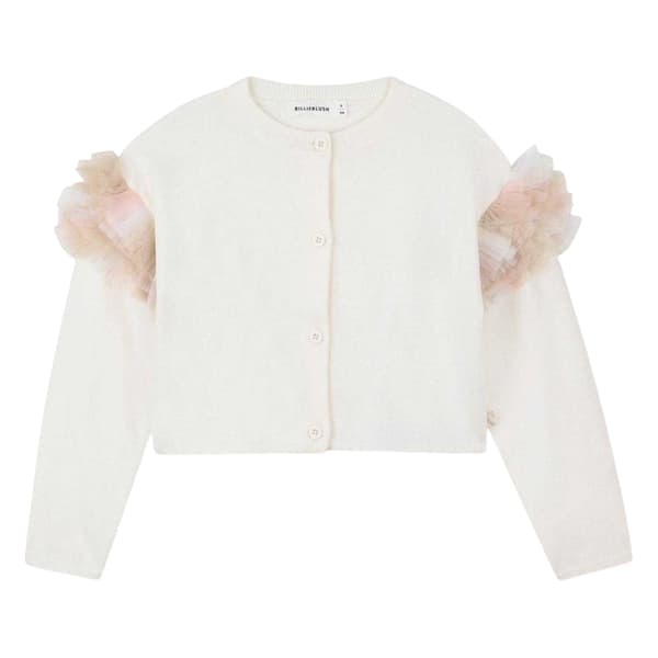 Billieblush Flickor Finstickad Volangkofta