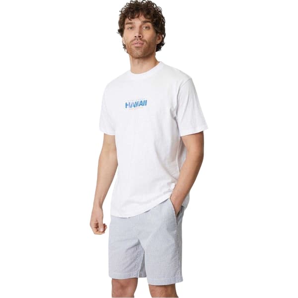 Threadbare Herr Cinco Vertikala Randiga Chinoshorts