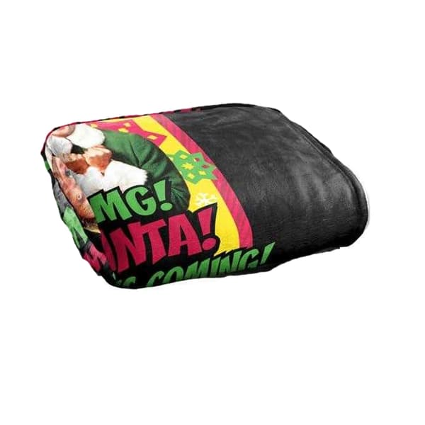 Elf Santa´s Coming! I Know Him! Blanket