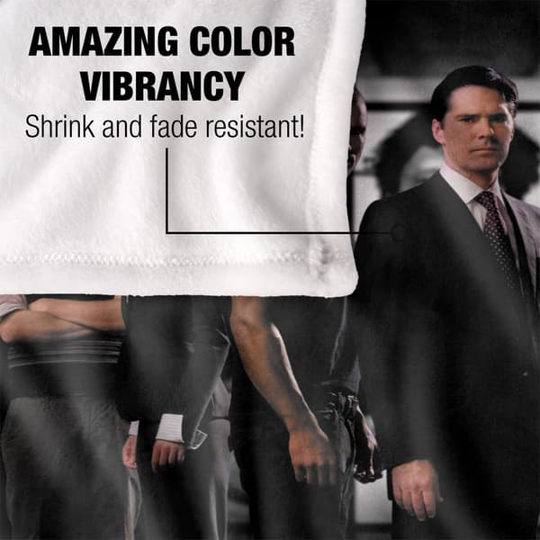 Criminal Minds The Brain Trust Silky Supersoft Blanket