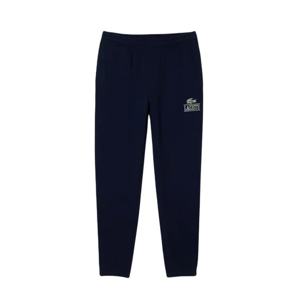 Lacoste Joggingbyxor i fleece med mudd för män