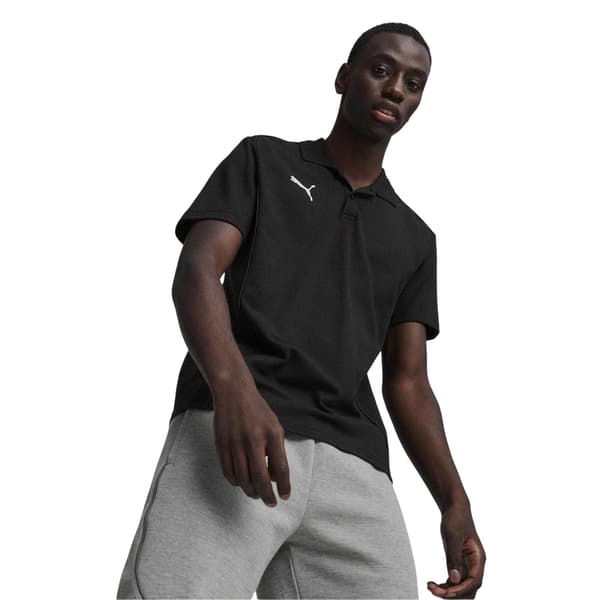 Puma Pikétröja med logotyp för män