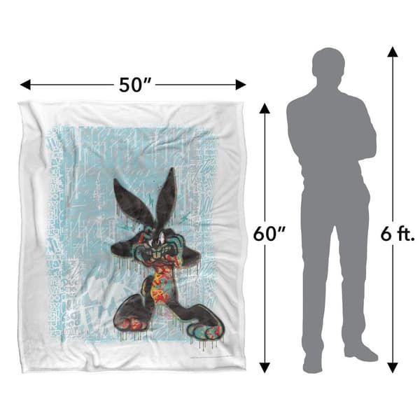 Looney Tunes Graffiti Bugs Bunny Blanket