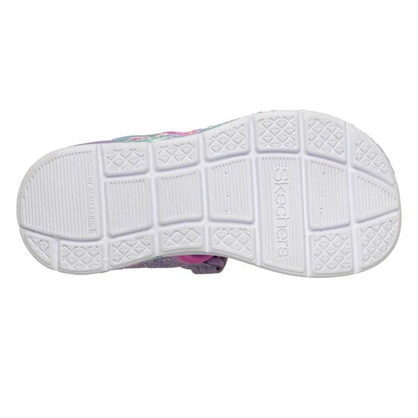 Skechers tyttöjen litteät sandaalit