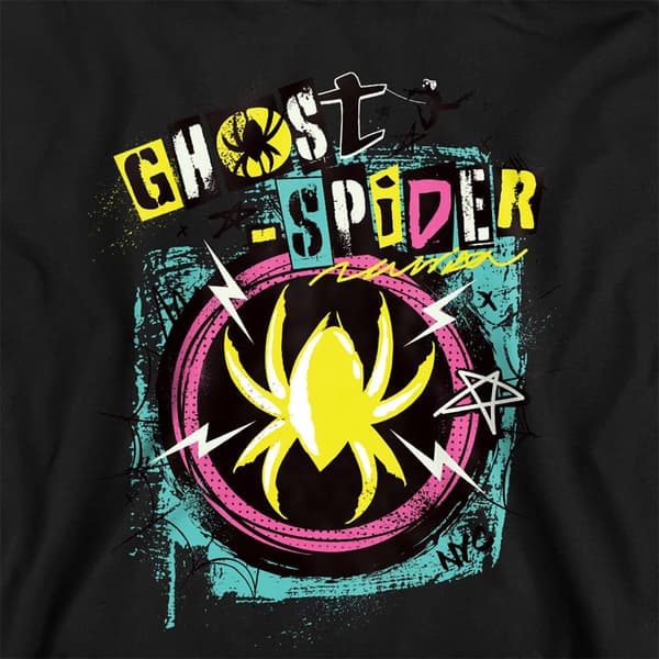 Marvel Lasten Ghost-Spider Punk Logo Huppari