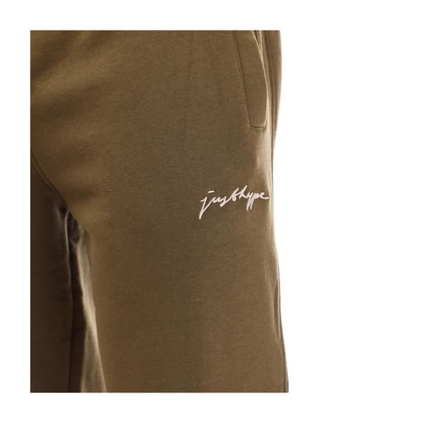 Hype Mens Solid Cargo Jogging Bottoms