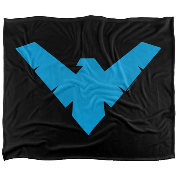 Batman Logo Nightwing Blanket