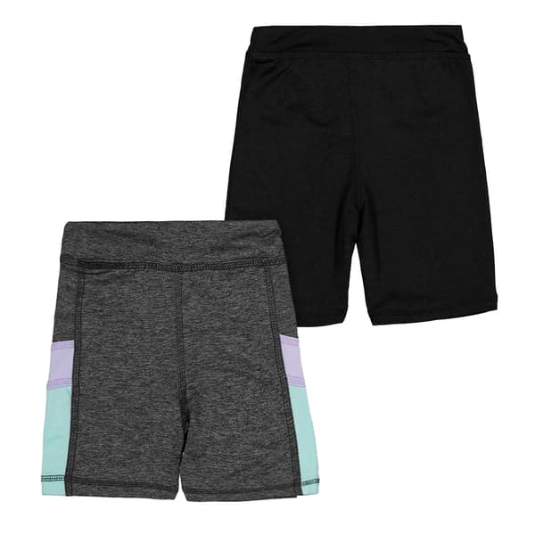 Reebok Slim Shorts för flickor (2-pack)