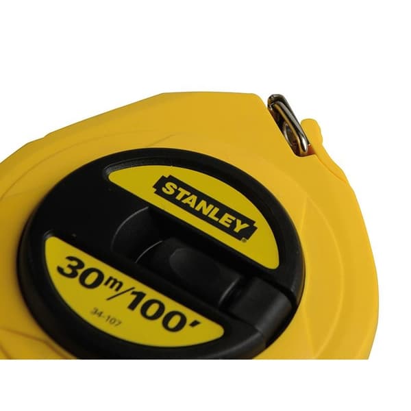 Stanley Hand Tools Closed Case Steel Long Tape 30m/100ft (width 10mm)