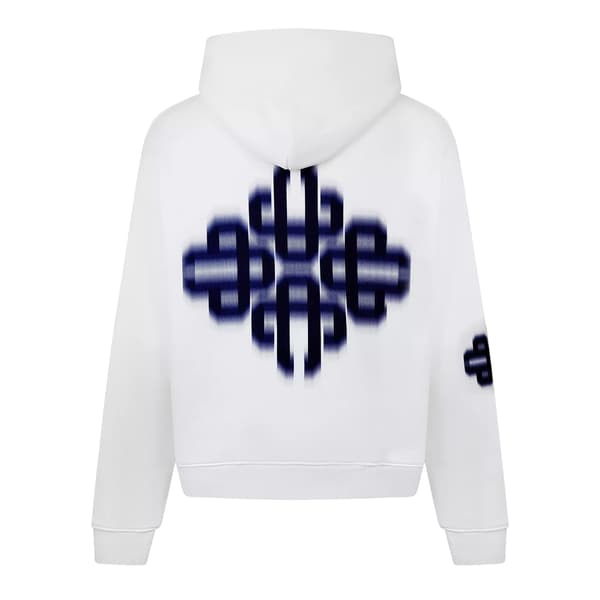 Couture Club Mens Blurred Pullover Hoodie