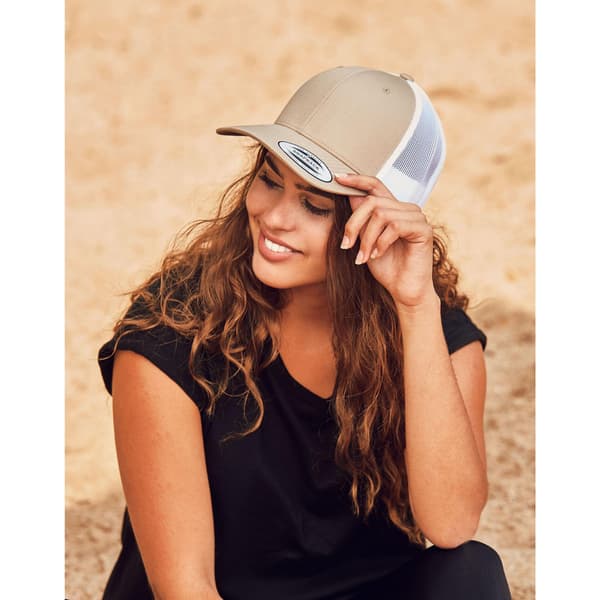 Flexfit Retro tofarvet Trucker Cap