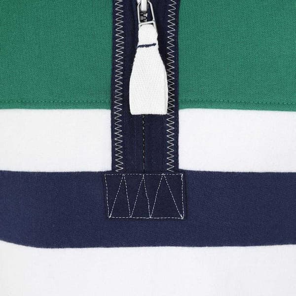Lazy Jacks Boys Striped Half Zip Sweatshirt