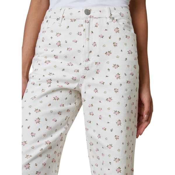 Threadbare Dam/Dam Soleil Blommiga Jeans med vida ben