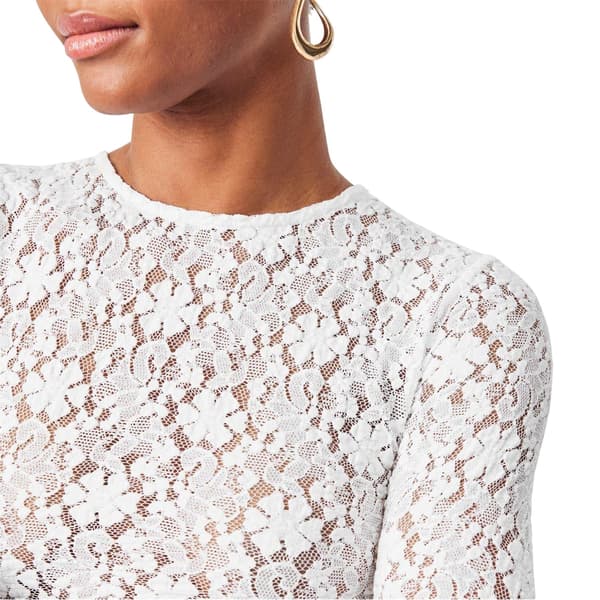 Edited Dam Janiya Blommig Spets Figurnära Bodysuit