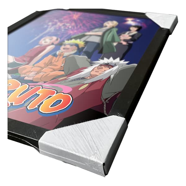 Naruto Fireworks Framed Poster