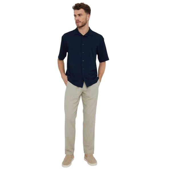 Threadbare Mens Drewrea Short-Sleeved Shirt