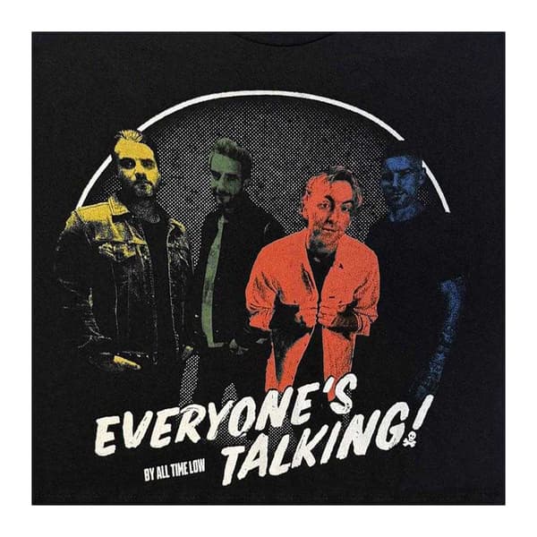 All Time Low Dam/Dam Everyone´s Talking Crop Top