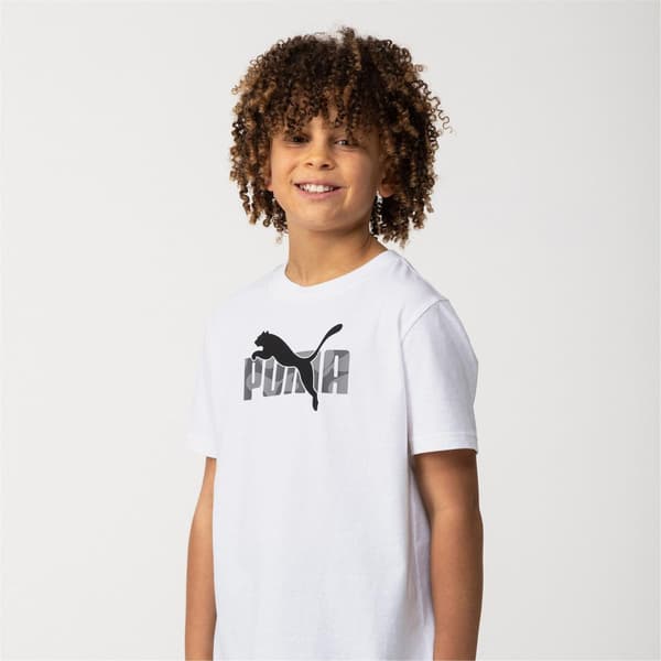 Puma Lasten Essentials Lab Logo T-paita